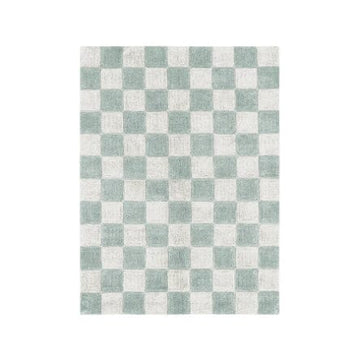 Washable rug - Tiles Blue Sage - Lorena Canals